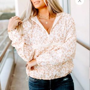 Thread & Supply Leopard windbreaker!